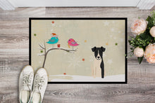 Load image into Gallery viewer, Christmas Presents between Friends Smooth Fox Terrier Doormat - 24x36 Decorative Floor Mat – Indoor/Outdoor Rug with Artistic Flair BB2570JMAT