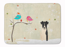 Load image into Gallery viewer, Christmas Presents between Friends Smooth Fox Terrier Machine Washable Memory Foam Mat BB2570RUG