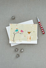 Load image into Gallery viewer, Christmas Presents between Friends Whippet Greeting Cards -  Blank Note Cards – 8-Pack of Artist-Designed Cards with Envelopes