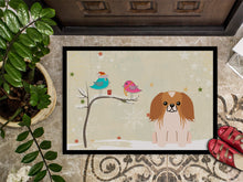 Load image into Gallery viewer, Christmas Presents between Friends Pekingnese Red White Doormat - 24x36 Decorative Floor Mat – Indoor/Outdoor Rug with Artistic Flair BB2575JMAT