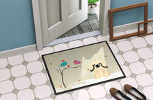 Load image into Gallery viewer, Christmas Presents between Friends Pekingnese Cream Doormat - 24x36 Decorative Floor Mat – Indoor/Outdoor Rug with Artistic Flair BB2578JMAT