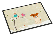 Load image into Gallery viewer, Christmas Presents between Friends Jack Russell Terrier Doormat - 24x36 Decorative Floor Mat – Indoor/Outdoor Rug with Artistic Flair BB2580JMAT