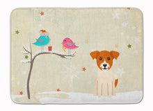 Load image into Gallery viewer, Christmas Presents between Friends Jack Russell Terrier Machine Washable Memory Foam Mat BB2580RUG