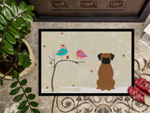 Load image into Gallery viewer, Christmas Presents between Friends Brindle Boxer Doormat - 24x36 Decorative Floor Mat – Indoor/Outdoor Rug with Artistic Flair BB2589JMAT