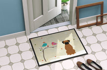 Load image into Gallery viewer, Christmas Presents between Friends Brindle Boxer Doormat - 24x36 Decorative Floor Mat – Indoor/Outdoor Rug with Artistic Flair BB2589JMAT