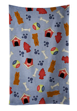 Load image into Gallery viewer, Dog House Collection Karelian Bear Dog Kitchen Towel – Artistic Dish Towel for Everyday Use BB2635KTWL
