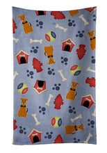 Load image into Gallery viewer, Dog House Collection Airedale Kitchen Towel – Artistic Dish Towel for Everyday Use BB2654KTWL