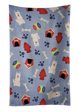 Load image into Gallery viewer, Dog House Collection White German Shepherd Kitchen Towel – Artistic Dish Towel for Everyday Use BB2658KTWL