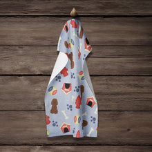 Load image into Gallery viewer, Dog House Collection Irish Water Spaniel Kitchen Towel – Artistic Dish Towel for Everyday Use BB2676KTWL