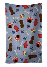 Load image into Gallery viewer, Dog House Collection Irish Water Spaniel Kitchen Towel – Artistic Dish Towel for Everyday Use BB2676KTWL