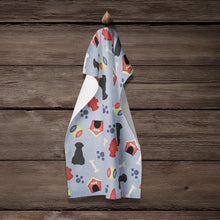 Load image into Gallery viewer, Dog House Collection Giant Schnauzer Kitchen Towel – Artistic Dish Towel for Everyday Use BB2679KTWL