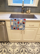 Load image into Gallery viewer, Dog House Collection Bichon Frise Kitchen Towel – Artistic Dish Towel for Everyday Use BB2688KTWL