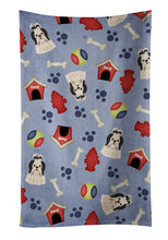 Load image into Gallery viewer, Dog House Collection Shih Tzu Black White Kitchen Towel – Artistic Dish Towel for Everyday Use BB2701KTWL