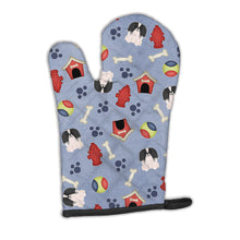 Load image into Gallery viewer, Dog House Collection Pekingnese Black White Oven Mitt BB2718OVMT