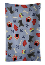 Load image into Gallery viewer, Dog House Collection Chinese Crested Black Kitchen Towel – Artistic Dish Towel for Everyday Use BB2725KTWL