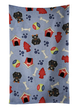 Load image into Gallery viewer, Dog House Collection Wire Haired Dachshund Dapple Kitchen Towel – Artistic Dish Towel for Everyday Use BB2741KTWL