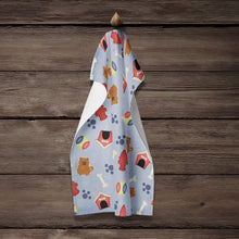 Load image into Gallery viewer, Dog House Collection Chow Chow Red Kitchen Towel – Artistic Dish Towel for Everyday Use BB2755KTWL