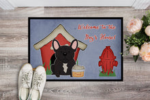 Load image into Gallery viewer, Dog House Collection French Bulldog Brindle Doormat - 24x36 Decorative Floor Mat – Indoor/Outdoor Rug with Artistic Flair BB2763JMAT