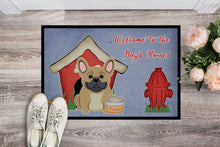 Load image into Gallery viewer, Dog House Collection French Bulldog Cream Doormat - 24x36 Decorative Floor Mat – Indoor/Outdoor Rug with Artistic Flair BB2764JMAT