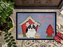 Load image into Gallery viewer, Dog House Collection French Bulldog Piebald Doormat - 24x36 Decorative Floor Mat – Indoor/Outdoor Rug with Artistic Flair BB2765JMAT