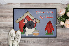 Load image into Gallery viewer, Dog House Collection French Bulldog Black White Doormat - 24x36 Decorative Floor Mat – Indoor/Outdoor Rug with Artistic Flair BB2766JMAT