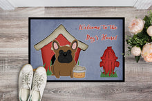 Load image into Gallery viewer, Dog House Collection French Bulldog Brown Doormat - 24x36 Decorative Floor Mat – Indoor/Outdoor Rug with Artistic Flair BB2767JMAT