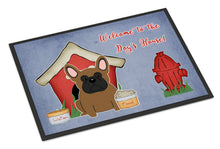 Load image into Gallery viewer, Dog House Collection French Bulldog Brown Doormat - 24x36 Decorative Floor Mat – Indoor/Outdoor Rug with Artistic Flair BB2767JMAT