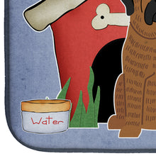 Load image into Gallery viewer, Dog House Collection Mastiff Brindle Dish Drying Mat – Absorbent, Artistic Kitchen Essentials BB2769DDM