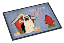 Load image into Gallery viewer, Dog House Collection Mastiff White Doormat - 24x36 Decorative Floor Mat – Indoor/Outdoor Rug with Artistic Flair BB2771JMAT