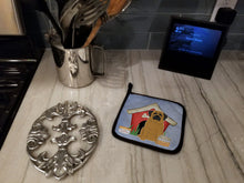 Load image into Gallery viewer, Dog House Collection Mastiff Pot Holders - Set of 2 - Heat-Resistant Kitchen Essentials BB2772PTHD