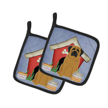 Load image into Gallery viewer, Dog House Collection Mastiff Pot Holders - Set of 2 - Heat-Resistant Kitchen Essentials BB2772PTHD