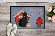 Load image into Gallery viewer, Dog House Collection Black Russian Terrier Doormat - 24x36 Decorative Floor Mat – Indoor/Outdoor Rug with Artistic Flair BB2780JMAT