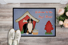 Load image into Gallery viewer, Dog House Collection Bernese Mountain Dog Doormat - 24x36 Decorative Floor Mat – Indoor/Outdoor Rug with Artistic Flair BB2790JMAT