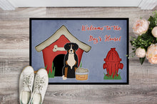 Load image into Gallery viewer, Dog House Collection Greater Swiss Mountain Dog Doormat - 24x36 Decorative Floor Mat – Indoor/Outdoor Rug with Artistic Flair BB2791JMAT