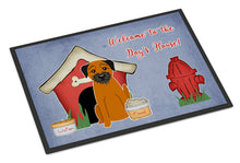 Load image into Gallery viewer, Dog House Collection Border Terrier Doormat - 24x36 Decorative Floor Mat – Indoor/Outdoor Rug with Artistic Flair BB2793JMAT