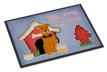 Load image into Gallery viewer, Dog House Collection Airedale Doormat - 24x36 Decorative Floor Mat – Indoor/Outdoor Rug with Artistic Flair BB2795JMAT