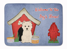 Load image into Gallery viewer, Dog House Collection Westie Machine Washable Memory Foam Mat BB2796RUG