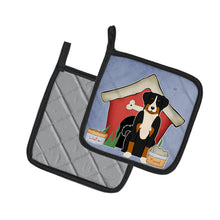 Load image into Gallery viewer, Dog House Collection Appenzeller Sennenhund Pot Holders - Set of 2 - Heat-Resistant Kitchen Essentials