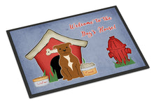 Load image into Gallery viewer, Dog House Collection Staffordshire Bull Terrier Brown Doormat - 24x36 Decorative Floor Mat – Indoor/Outdoor Rug with Artistic Flair BB2801JMAT
