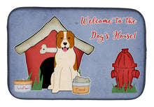 Load image into Gallery viewer, Dog House Collection Central Asian Shepherd Dog Dish Drying Mat – Absorbent, Artistic Kitchen Essentials BB2803DDM