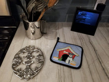 Load image into Gallery viewer, Dog House Collection Miniature Schanuzer Salt and Pepper Pot Holders - Set of 2 - Heat-Resistant Kitchen Essentials BB2808PTHD