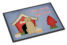Load image into Gallery viewer, Dog House Collection Yellow Labrador Doormat - 24x36 Decorative Floor Mat – Indoor/Outdoor Rug with Artistic Flair BB2809JMAT