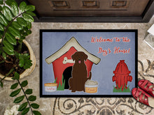 Load image into Gallery viewer, Dog House Collection Chocolate Labrador Doormat - 24x36 Decorative Floor Mat – Indoor/Outdoor Rug with Artistic Flair BB2810JMAT