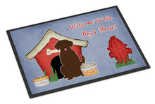 Load image into Gallery viewer, Dog House Collection Chocolate Labrador Doormat - 24x36 Decorative Floor Mat – Indoor/Outdoor Rug with Artistic Flair BB2810JMAT