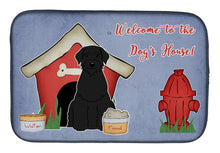 Load image into Gallery viewer, Dog House Collection Giant Schnauzer Dish Drying Mat – Absorbent, Artistic Kitchen Essentials BB2820DDM
