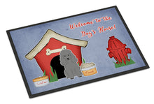 Load image into Gallery viewer, Dog House Collection Poodle Silver Doormat - 24x36 Decorative Floor Mat – Indoor/Outdoor Rug with Artistic Flair BB2822JMAT