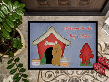 Load image into Gallery viewer, Dog House Collection Poodle Tan Doormat - 24x36 Decorative Floor Mat – Indoor/Outdoor Rug with Artistic Flair BB2823JMAT