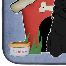 Load image into Gallery viewer, Dog House Collection Bouvier des Flandres Dish Drying Mat – Absorbent, Artistic Kitchen Essentials BB2828DDM
