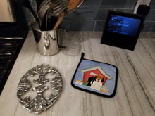 Load image into Gallery viewer, Dog House Collection Petit Basset Griffon Veenden Pot Holders - Set of 2 - Heat-Resistant Kitchen Essentials