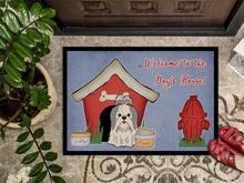 Load image into Gallery viewer, Dog House Collection Shih Tzu Silver White Doormat - 24x36 Decorative Floor Mat – Indoor/Outdoor Rug with Artistic Flair BB2839JMAT